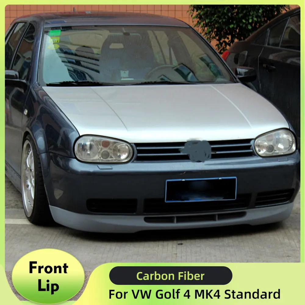 

Front Bumper Lip For Volkswagen VW Golf 4 MK4 Standard Base 1998-2004 PU Car Racing Body Kits Front Spoiler
