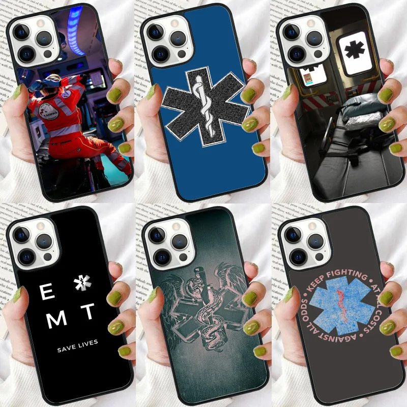 

Чехол для телефона Emergency Medical Star of Life для iPhone 17 Air 15 16e 13 14 12 11 Pro Max для Apple Plus Fundas