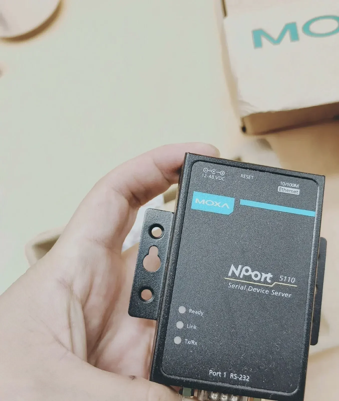 1 PC Nuovo server di dispositivi seriali MOXA NPort 5110 NPort5110