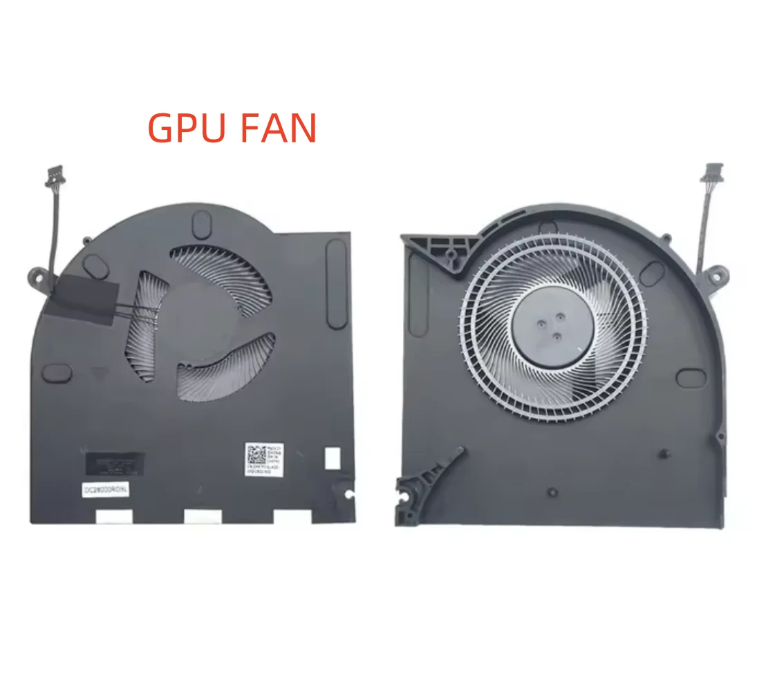 0H5TYJ 0CNV63 nouveau ventilateur de refroidissement CPU GPU pour DELL Alienware M17 R3/M17 R4/P45E refroidisseur d'ordinateur portable DC12V 1A 4 lignes