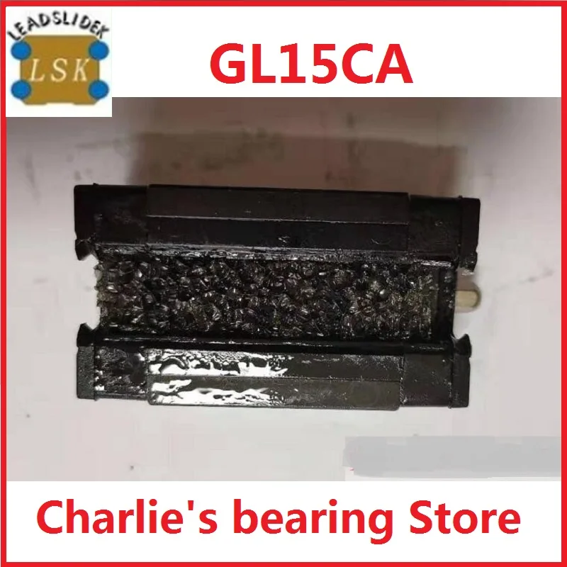 1pc 100% brand new original genuine taiwan LSK linear guide block GL15CA