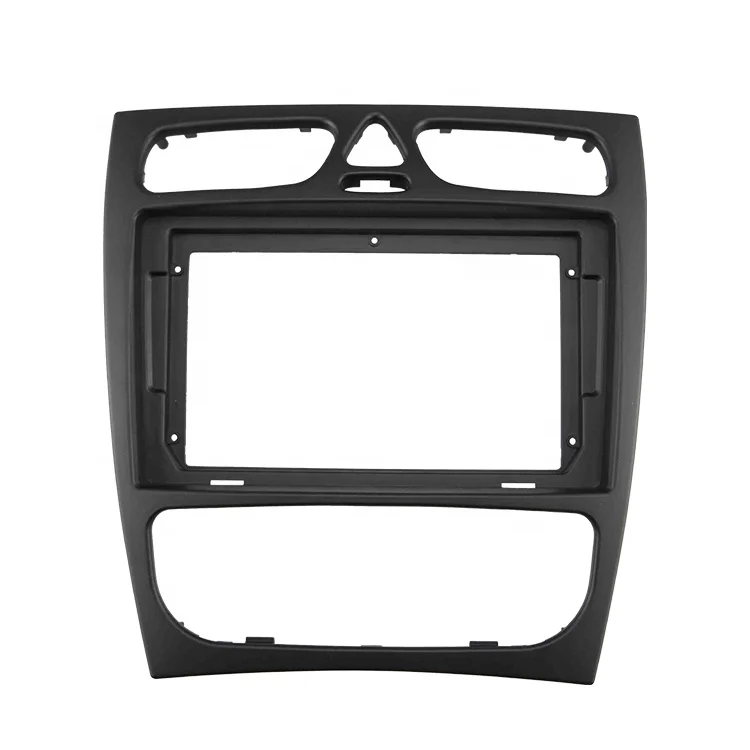 2 Din Car Radio Frame Kit Dash Panel GPS Facia For Mercedes BENZ C-Klasse W203 CLK-klasse W209 G-klasse W463 Vito Viano W639