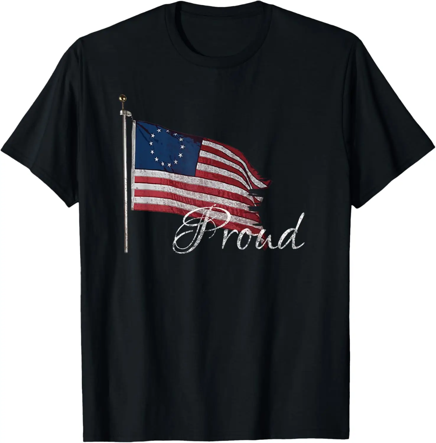 

Футболка с флагом США «Четвертое июля» Patriotic Rebel