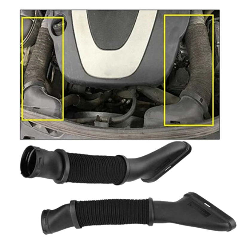 6PCS Car Air Intake Hose Duct For Mercedes-Benz GL450 GL550 GL63 ML550 W166 2780902582 2780902482