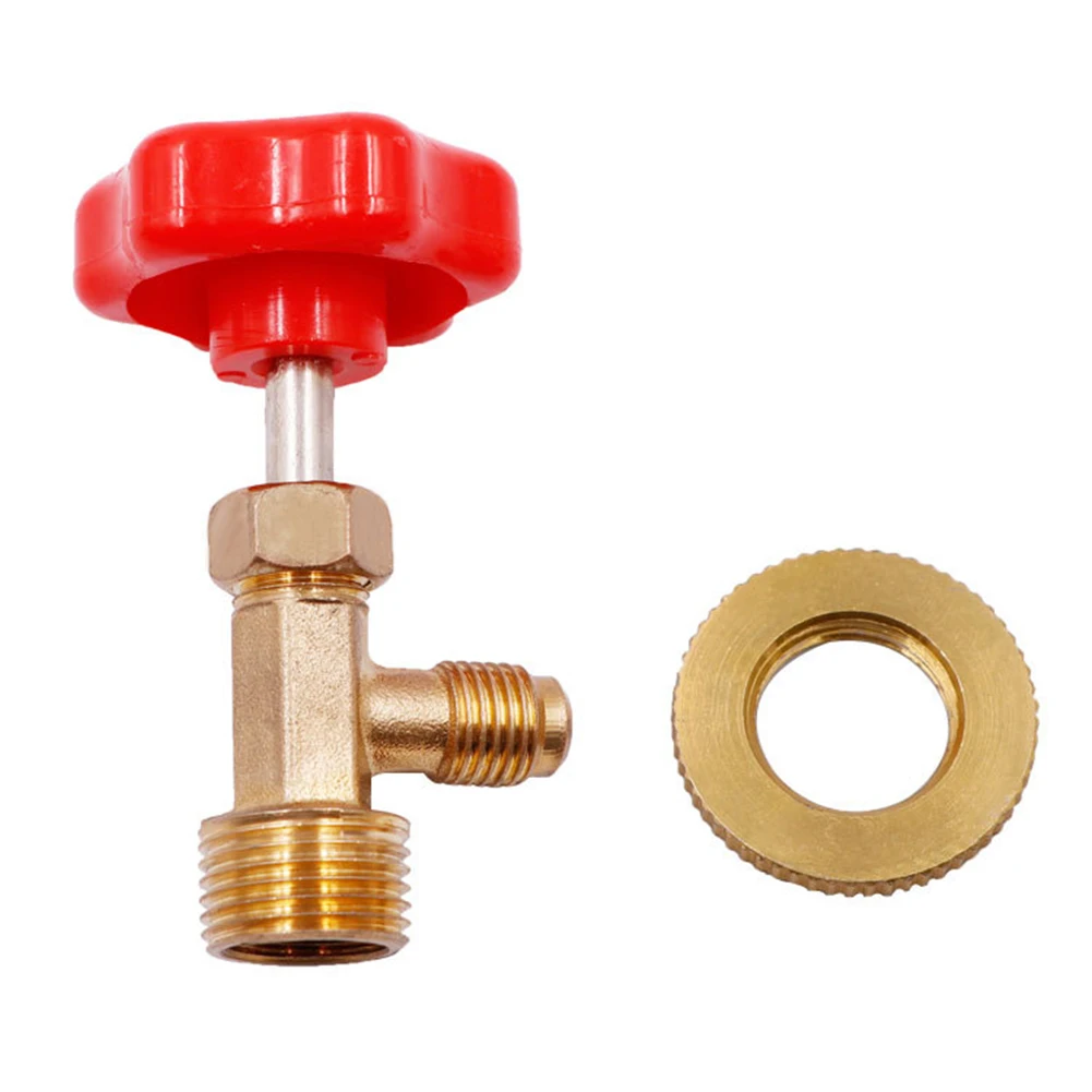 

Bottle Opener Dispensing Valve Repair Tool For R134a For R134a A/C Metal+Plastic Red+Gold For R134a Long-Lasting