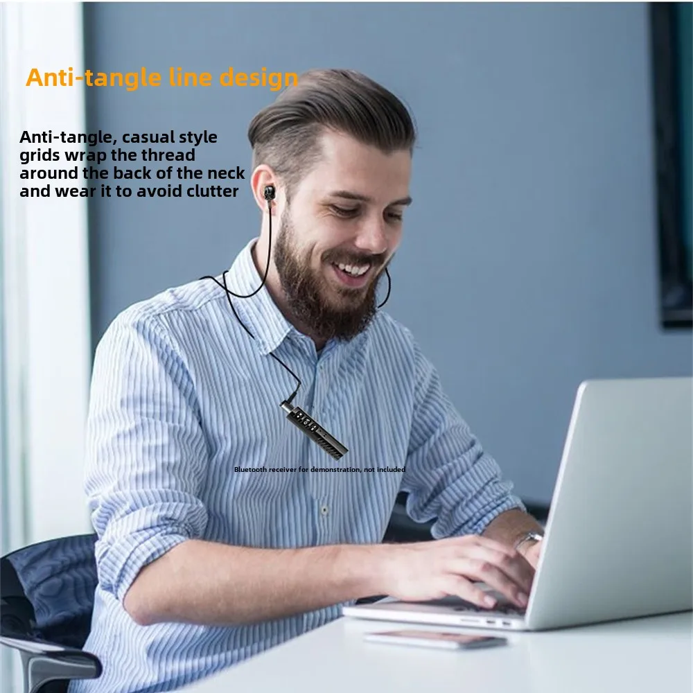 3.5 مللي متر سماعات أذن سلكية قصيرة سيليكون سماعة داخل الأذن النوم سماعة الموسيقى ل MP3 4/مشغل راديو لمحول الصوت بلوتوث #4