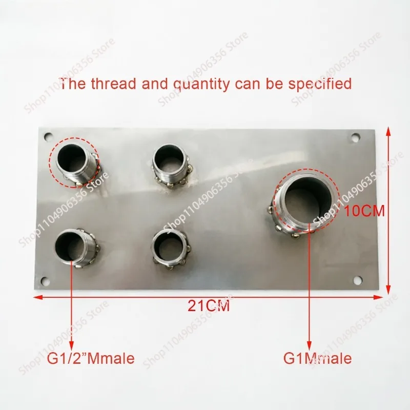 for Anti-rust Customizable Nozzle Holder - Durable SS316 Sewer Cleaning Plate for Finishing Nozzle Tools