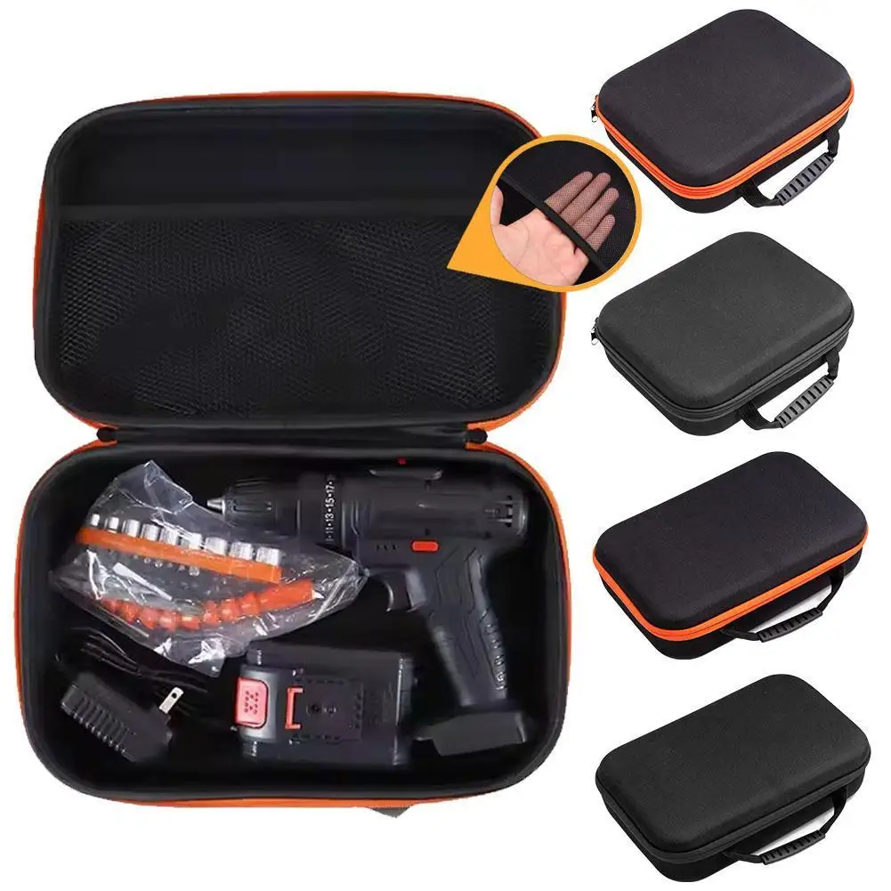 Portable Tools Box Multi-Purpose Storage Electric Drill Tool Kit Wrench Screwdriver Garden Bag Fishing Tools Organizer Box ﻿