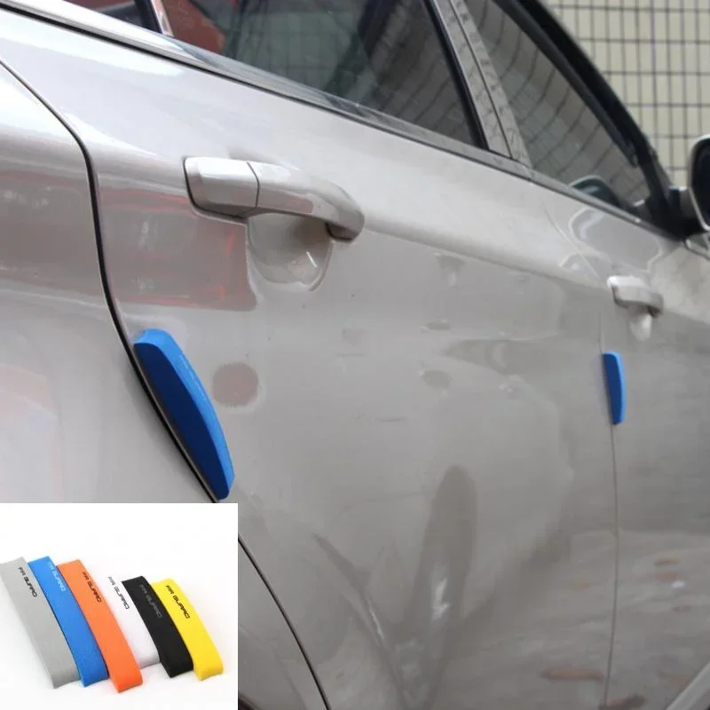 4Pcs Auto Door Edge Protection Car Decoration Car Door Protector Guard Strip Scratch Protector