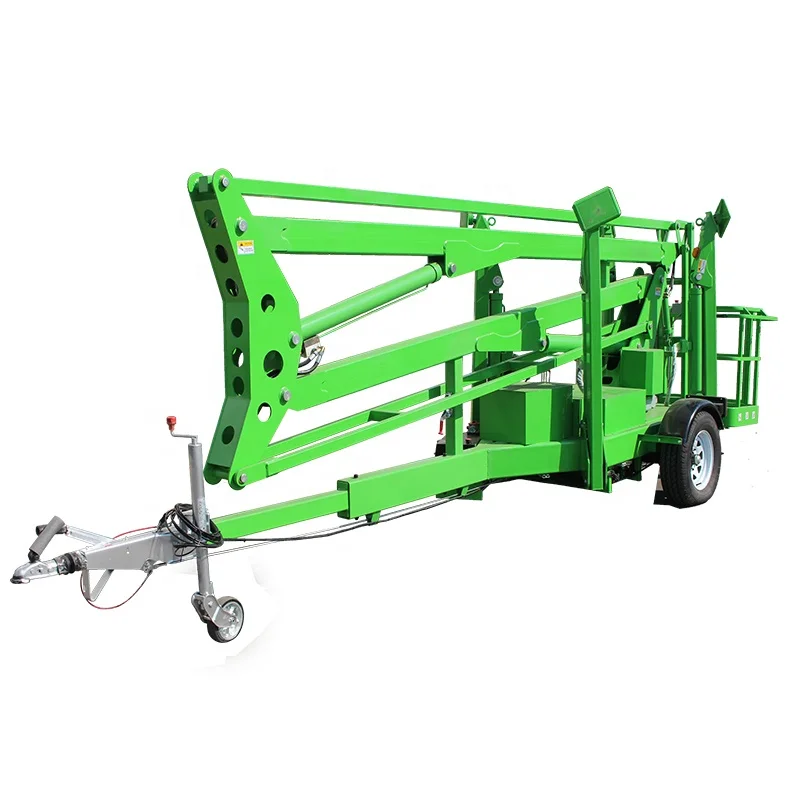 Electric Hydraulic Traction Arm Human Lift 200kg 12m-24m for Mechanical Shop, Retail Store & Hotel