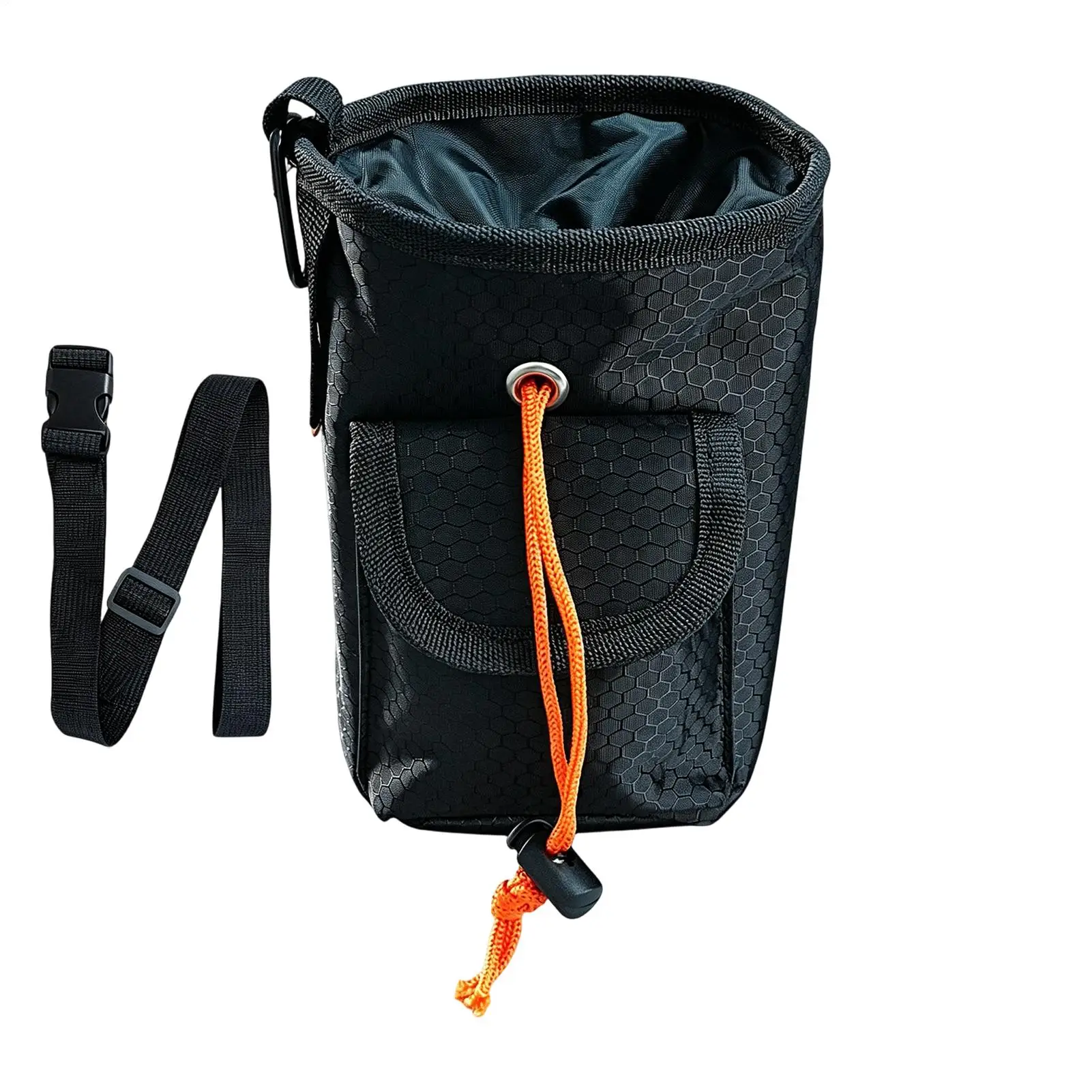 Disc Golf Chalk Bag Adjustable Belt Drawstring Pouch Organizer Leakproof Drawstring Chalk Bag For Bouldering Gym Weightlifting