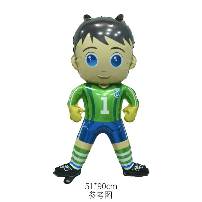 football party decoration football balloon football Trophy Football Goalkeeper Balloon sports boys football Birthday decoration view 4