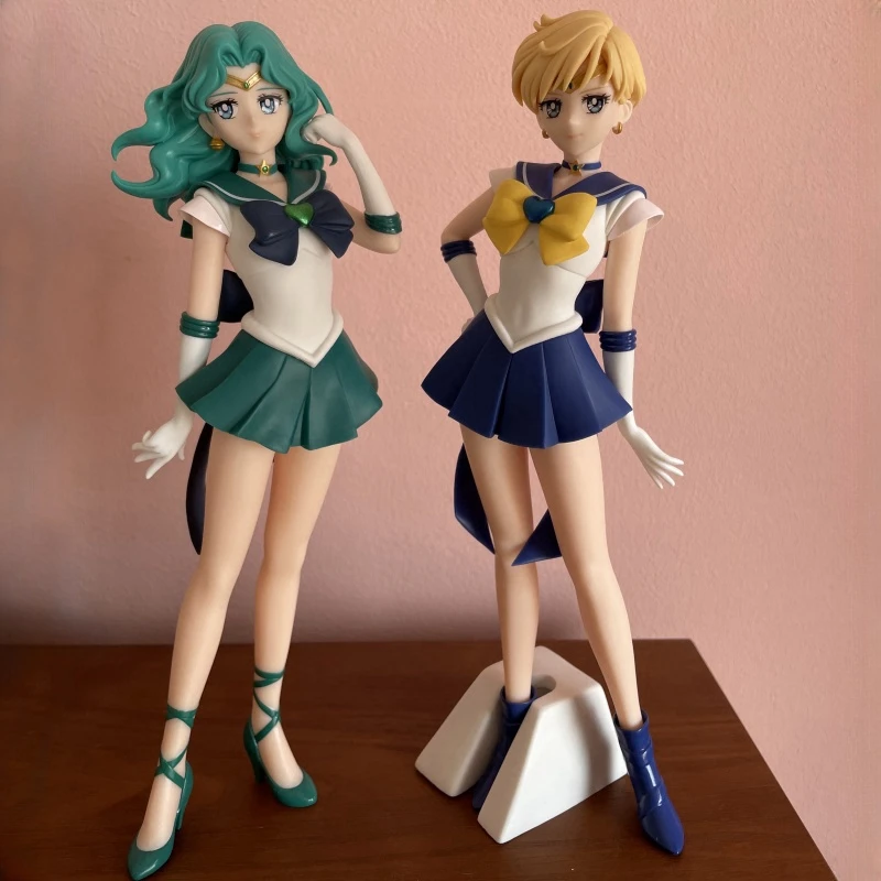 

Original Sailor Moon Cosmos The Movie Glitter Glamours Kaiou Michiru Sailor Neptune Pvc Action Figures 23cm Toys Figurine Gifts