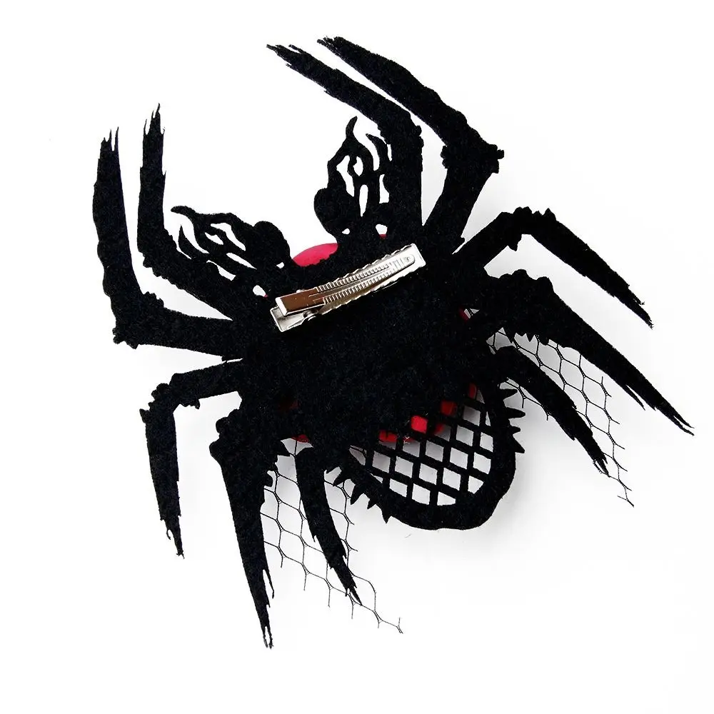 ربطة شعر دانتيل عتيقة لجميع الهالووين ، مشبك شعر قوطي ، حجاب أسود ، ملحق تصفيف الشعر ، أغطية رأس قبعة عنكبوتية ، جديدة