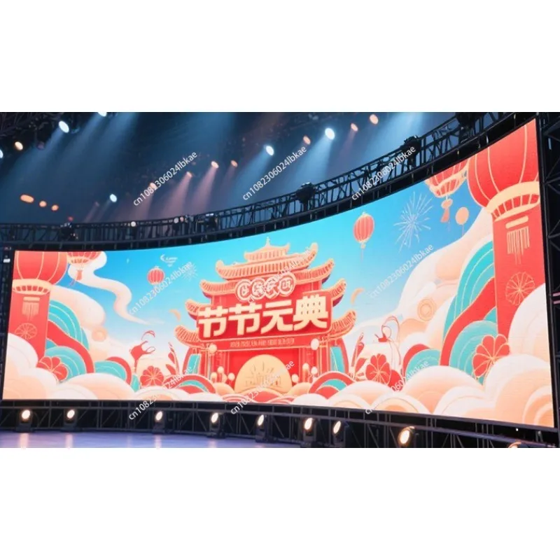 

Светодиодный гибкий экран высокой четкости для помещений и улицы, изогнутый экран, обычный экран, круглый экран, большой экран для сцены.