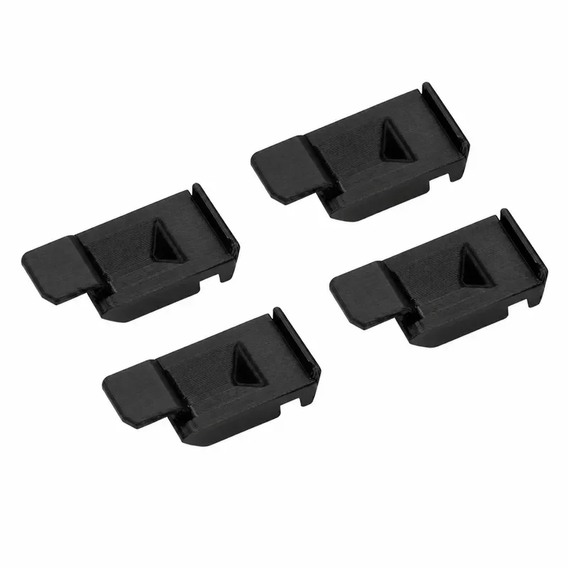 AEF2-4PCS Front Rear Strikers Door Lock Striker Door Lock Rubber Fixing Parts For Mercedes W123 W126 240D 280E 300D
