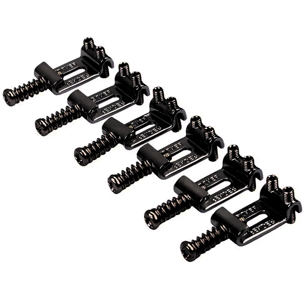 ​​6PCS Roller Tremolo Bridge Saddles w/Wrench - Precision Zinc Alloy for Fender Strat/Tele/ST Electric Guitar Upgrade Parts​​