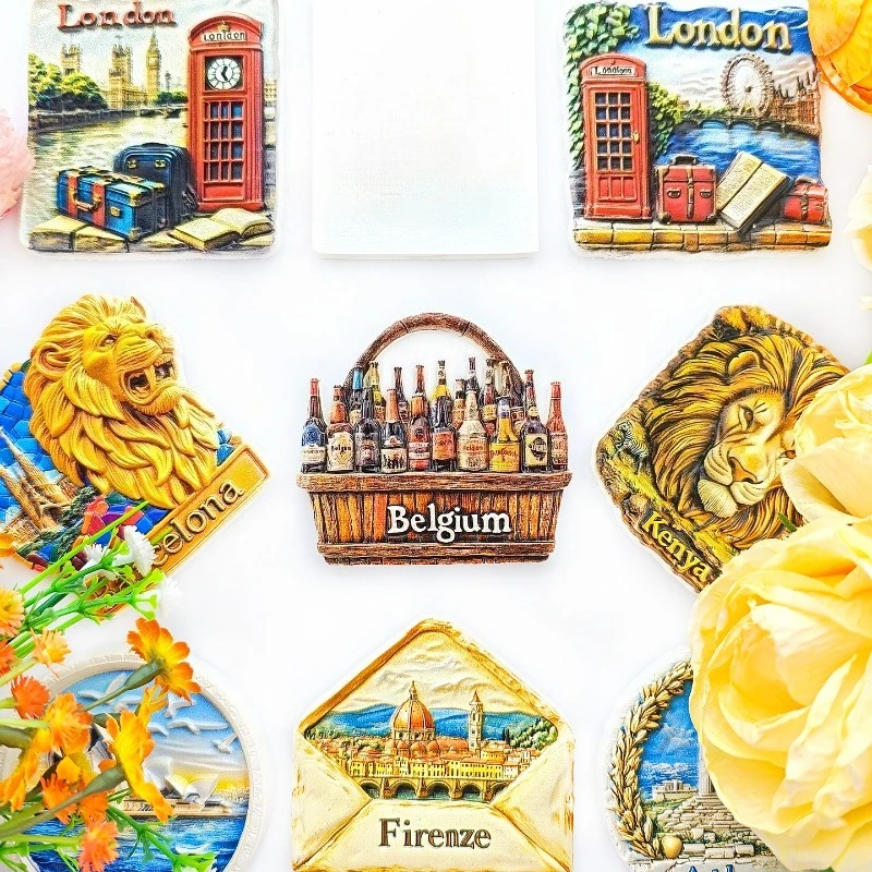 Belgian Beer Basket Fridge Magnet - 3D Retro Brewery Souvenir Abbey Ale Crate Decor Unique Europe Gift