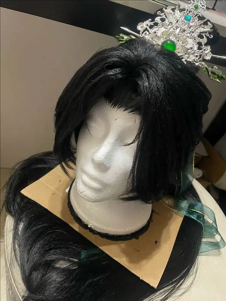 

Scum Villain Self Saving System Shen Qingqiu Cosplay Hair Crown Tiara Tian Guan Ci Fu Shi Qingxuan Cosplay Hair Crown Hairpin