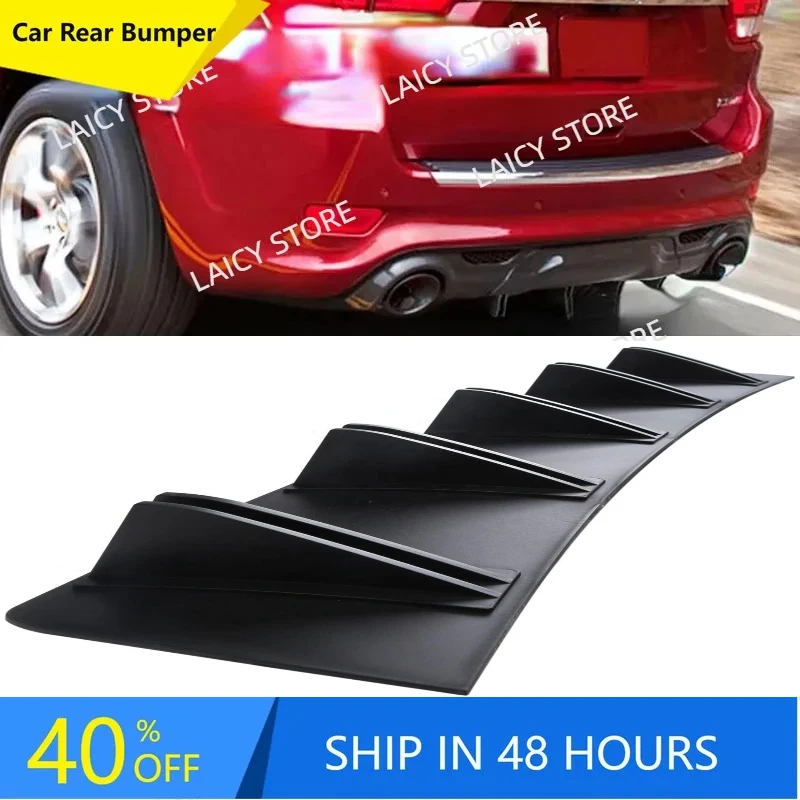 

Задний диффузор LAICY для Grand Cherokee SRT8, сплиттер-накладка на бампер «Акульи плавники», спойлер-губа, черный