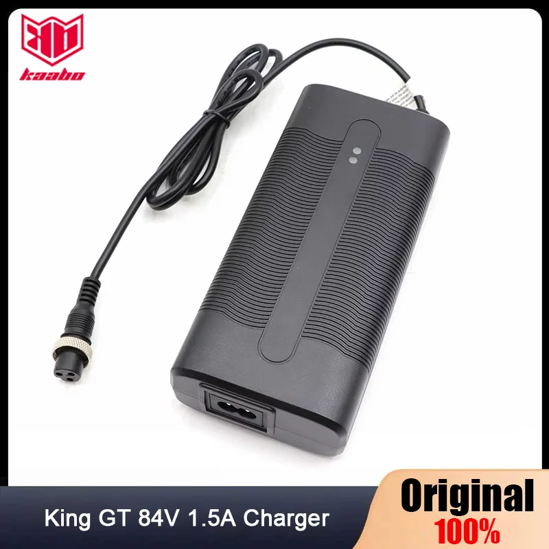 

Original Kaabo 84V 1.5A Charger For Kaabo Wolf King GT Wolf King+ 72V 35Ah Electric Scooter 84V Charger Kaabo Parts