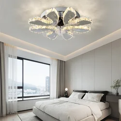 Rc Ceiling Fan Lamp With Remote Control Fan Light Chandelier Luminaire Bedroom7 Heads Led Fandelier Lamp Living Room Intelligent