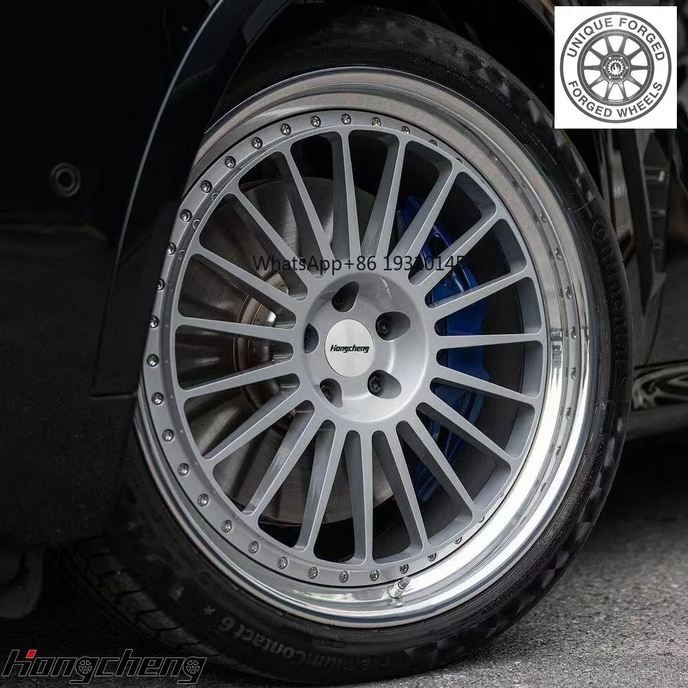 

26sytle OEM High Quality Alloy Wheels 17/18/19/20/21/22/23/24inch 5x112 5x114.3 5x130 Deep Lip 2 Piece Polished Chrome Wheels
