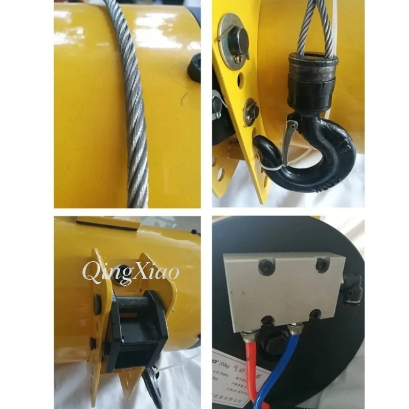 Explosion Proof Hand Operated Pneumatic Balancer Air Hoist For Workshop Component Assembly And Industrial Material Lifting