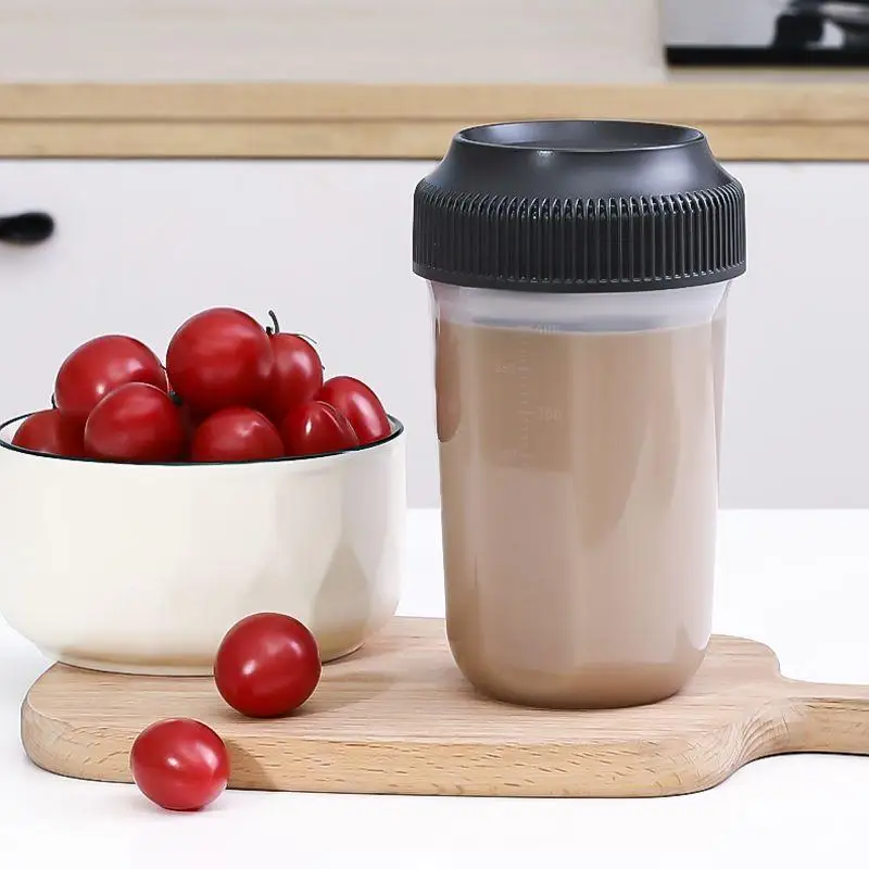 400 ML Fitness Shaker Cup For Men And Women Sports Protein Powder Milkshake Mixing Cup Health And Beauty Home Goods