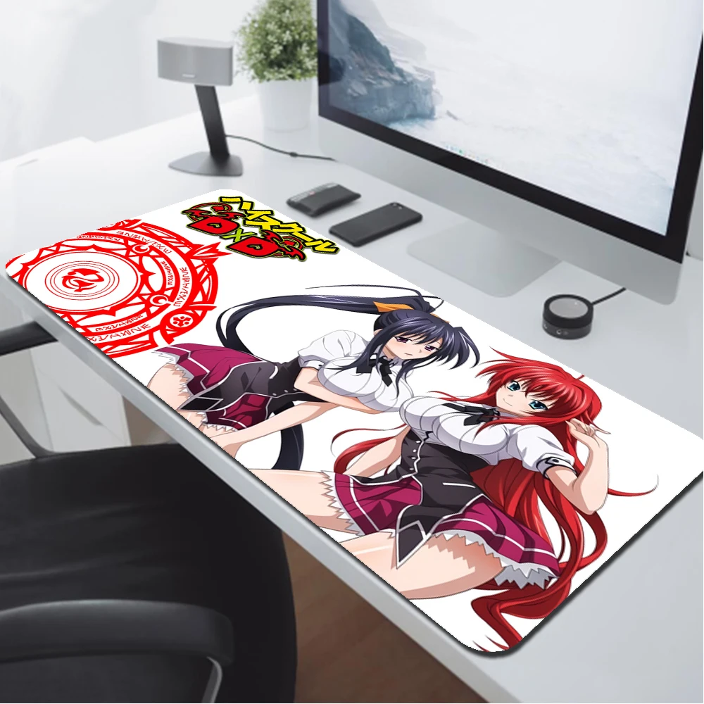 Highschool Dxd Mouse Pad Gaming Anime Mousepad Gamer Mat Cute Accessories Keyboard Computer Varmilo Carpet Kawaii Desk Pads Hot