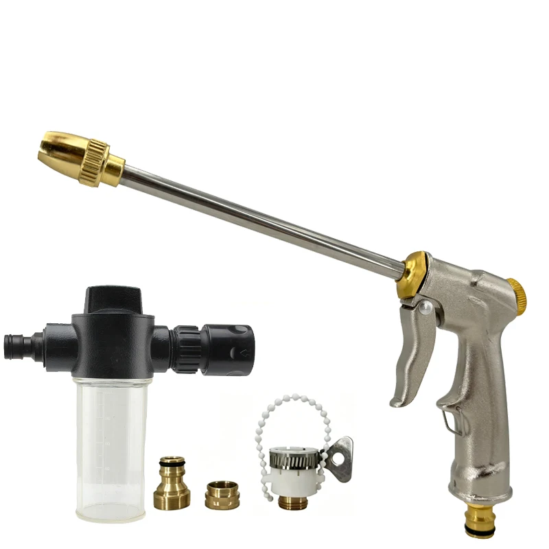 2026 High Pressure Spray Water Gun Washing Garden Watering Hose Nozzle Sprinkler Car Cleaning Wash Tool Kits Auto Washer Guns ﻿