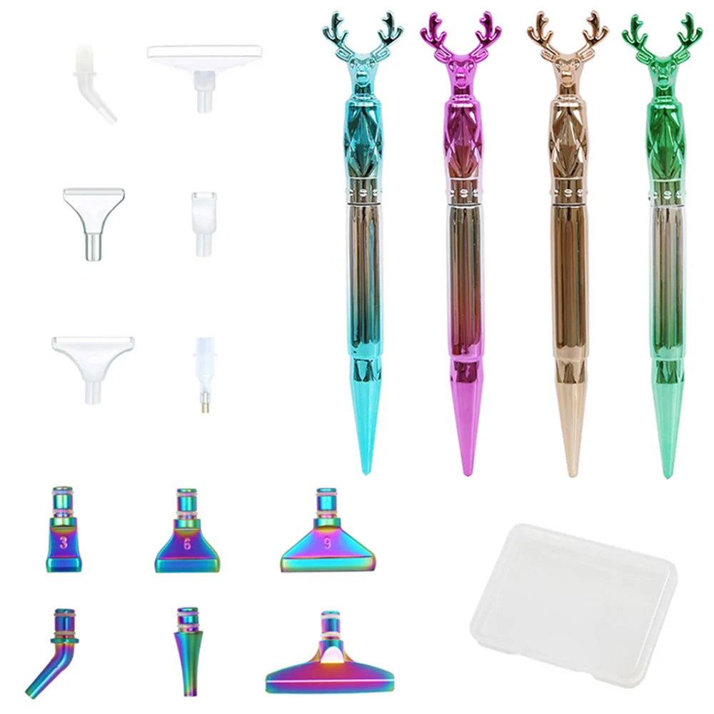 

Crystal Double Head Point Drill Pen 5D Diamond Painting Pen DIY Arts Crafts Cross Stitch Embroidery Sewing Handmade Accessories