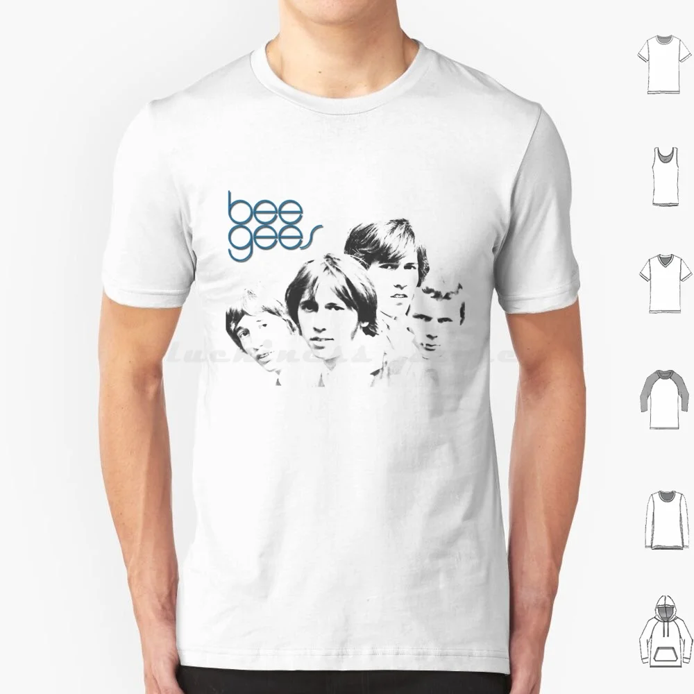 

The T Shirt 6xl Cotton Cool Tee The Gees Bee The Tour The Live The Live Logo The Live Album Gibb Vintage Retro Disco 70s Dance