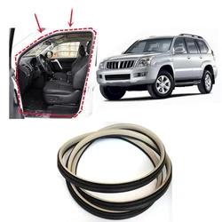 1 Piece Beige Door Rubber for Lexus GX470 Rain Seal Strip Weatherstrip Door Frame Rubber for Land Cruiser Prado LCP120 2003-2009