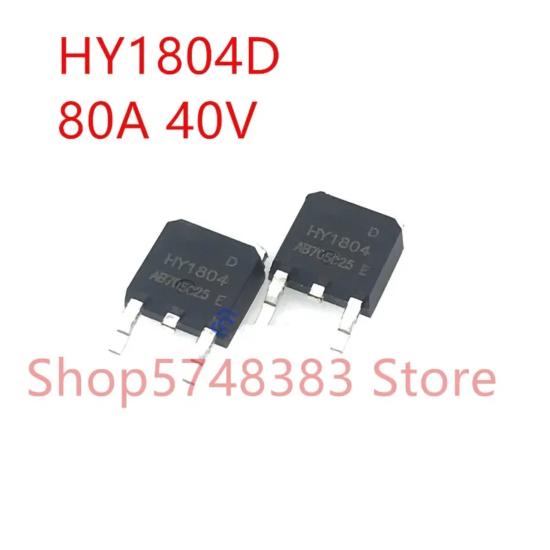 10PCS/LOT 100% new original  HY1804D HY1804 TO-252 80A 40V  MOS tube