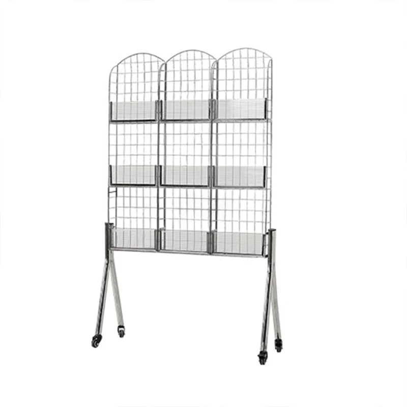 

Простая креативная мобильная книжная полка Современная полка для хранения журналов Полка для хранения журналов