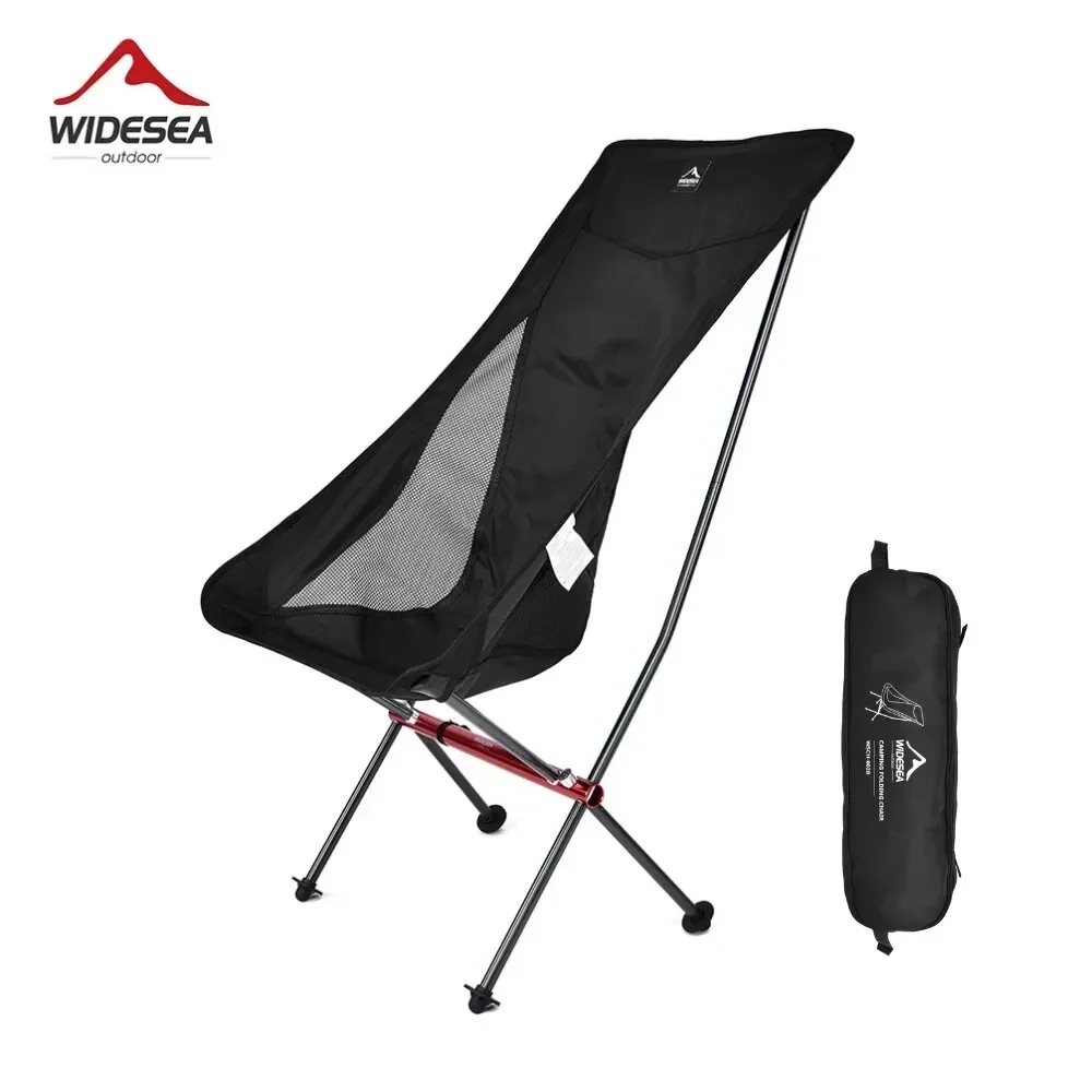 

Widesea Camping Fishing Folding Chair Tourist Beach Chaise Longue Chair for Relaxing Foldable Leisure Travel Furniture Picnic