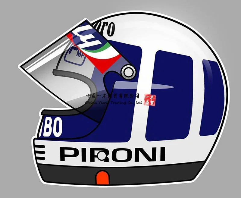 D. Pironi Helmet Le… - image