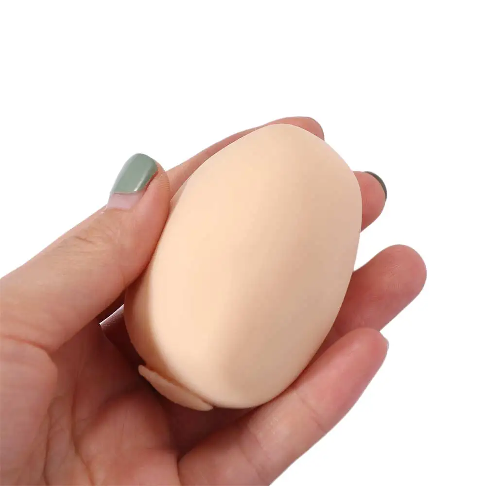 Creative Crunchy Crunchy Egg Squishy Sound Effects Moldable Handmade Egg Squeezing Soft Kneading Sensory Fidget Office Desk