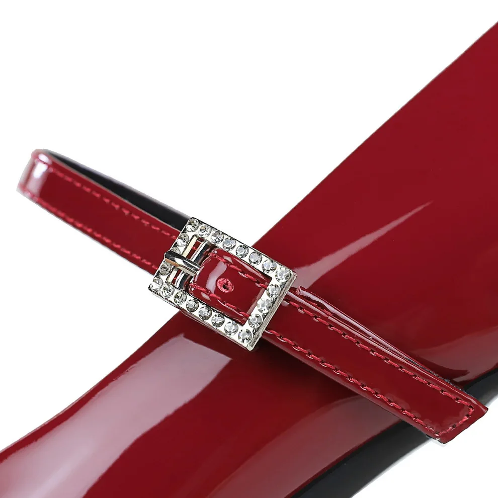 النساء 5 سنتيمتر عالية الكعب سيدة مأدبة فراشة عقدة مضخات براءات الاختراع والجلود جولة منخفضة الكعب الإناث ساحة تو الفم الضحلة ماري جين