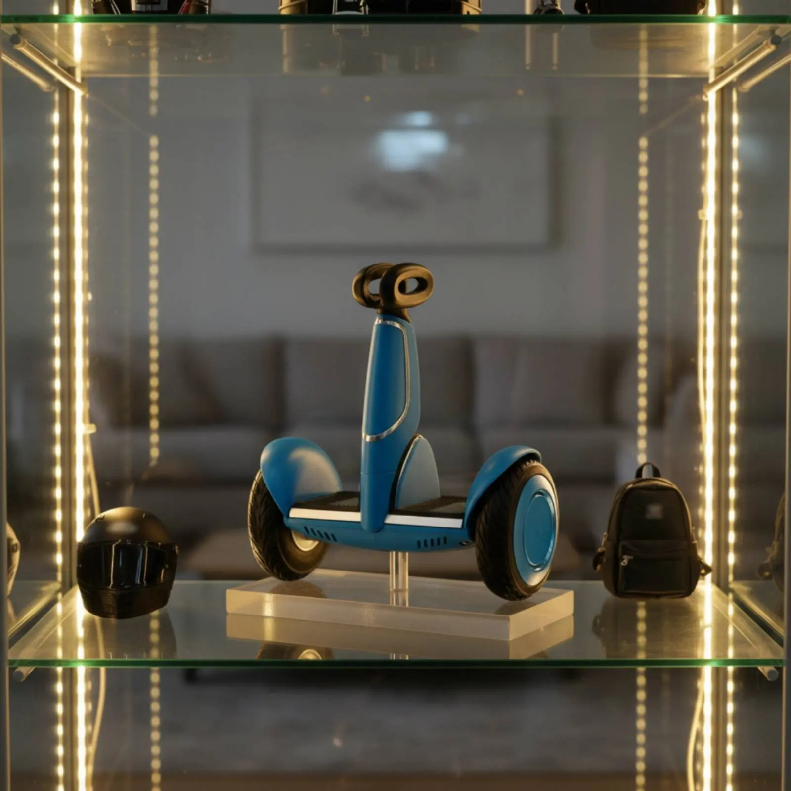 

1/6 Scale Balance Vehicle Miniature Figure Scooter Model Mini Scooter Model Collectible Toy for Collectors, Scene Setting