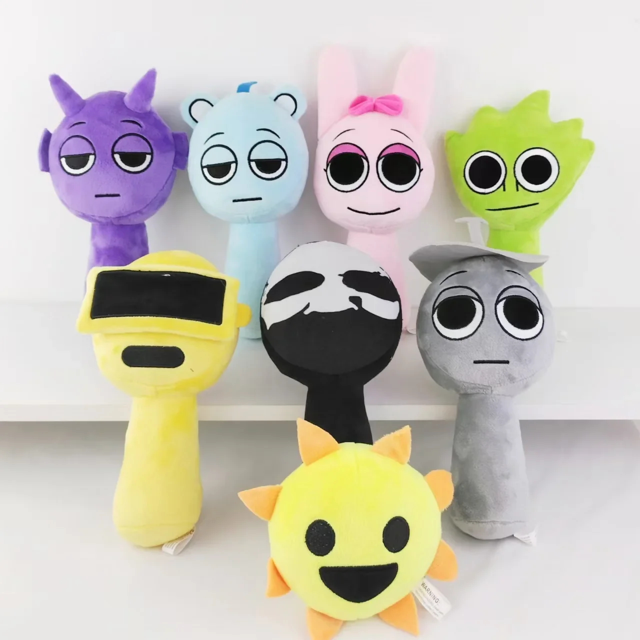 Sprunki Plush Toys Sprunki Incredibox Plush Doll Sprunki Game Cartoon Pillow Stuffed Dolls Christmas Gift