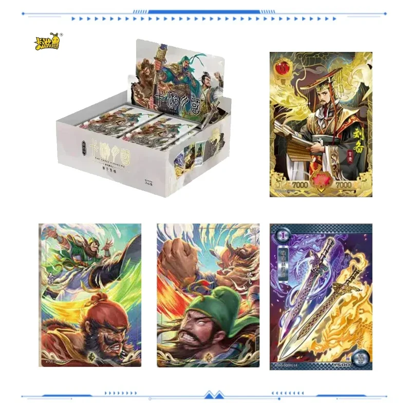 kayou-三国志カードヒーローズの聖歌-vol1-誰が挑戦するのか-ミステリーボックス-アニメカード-tcg-おもちゃ-男の子向けホリデーギフト