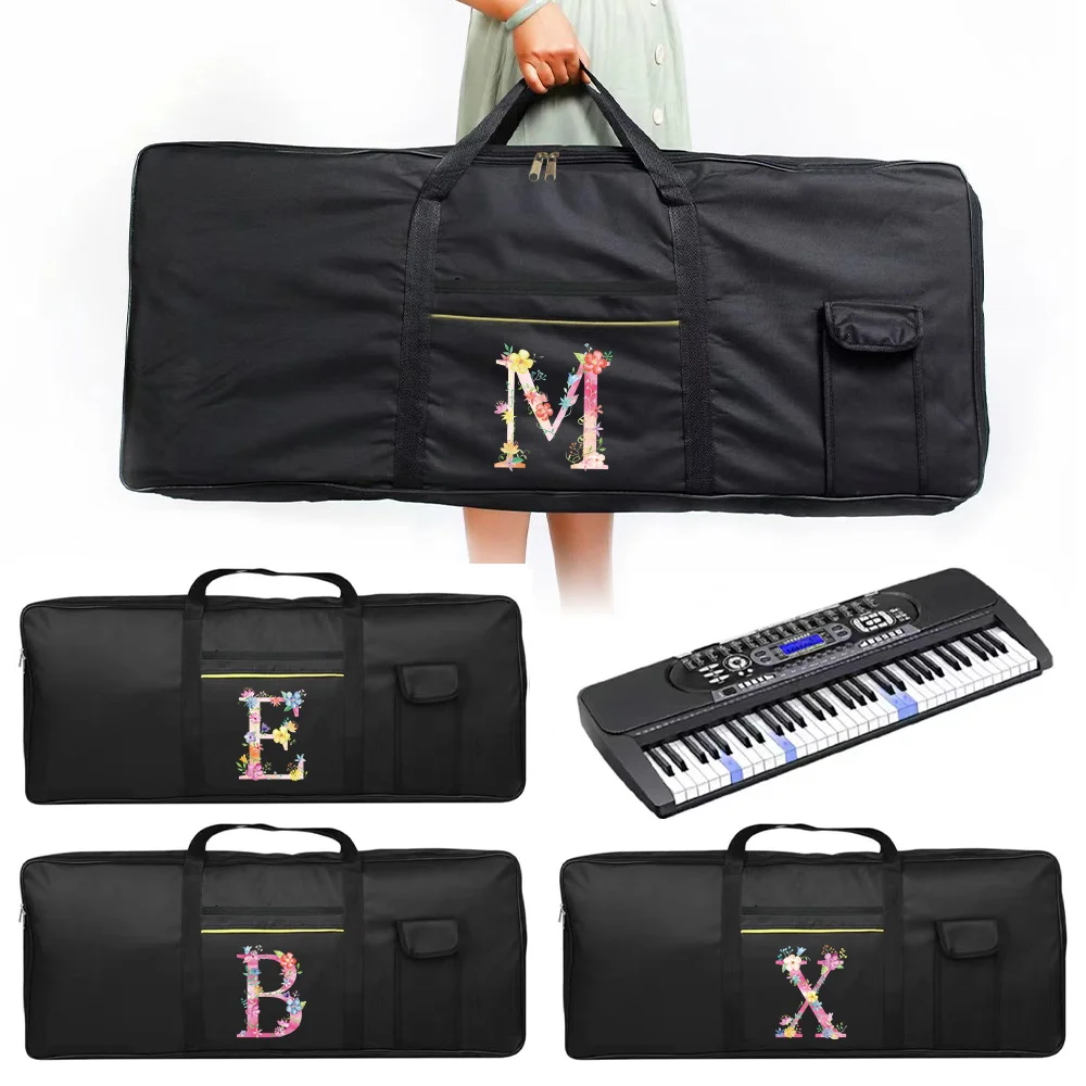 

Electronic Organ Bag Portable Keyboard Thick Bags Universal Durable Handbag Pink Series Large Capacity Instruments Organizer