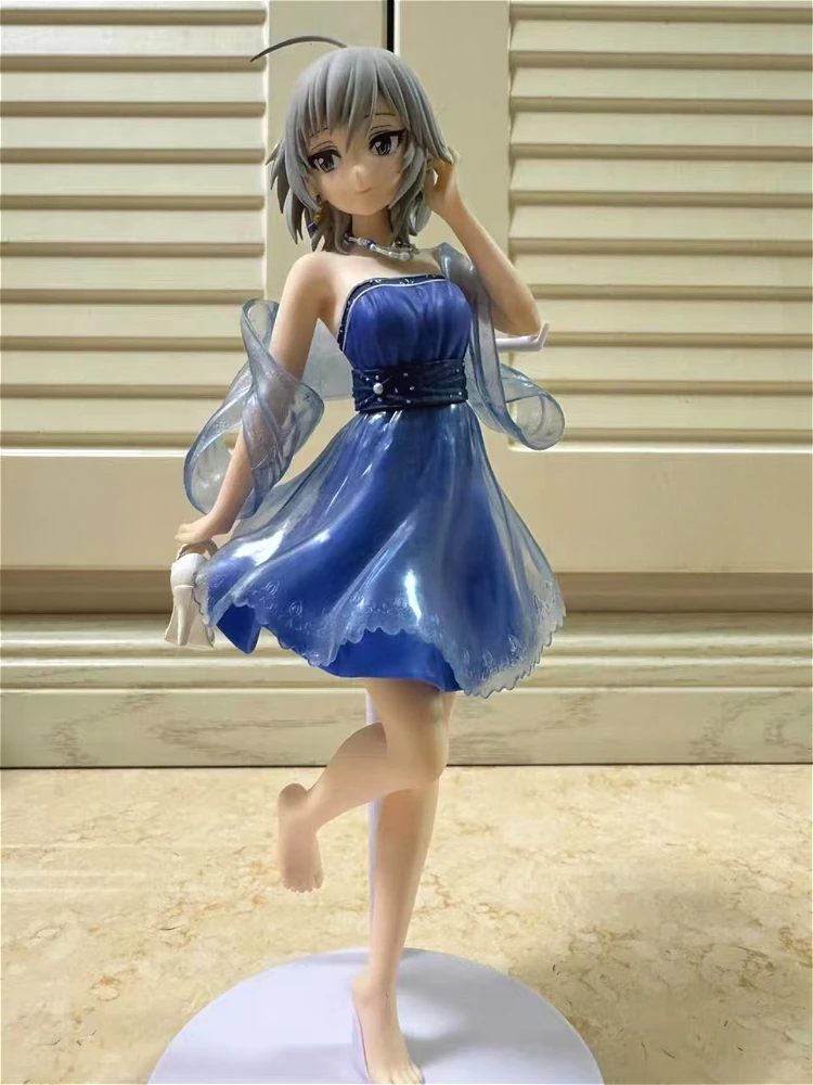 Bandai Original BANPRESTO Idol Master Anastasia Anime Character Game Model Toy Desktop Ornaments Hand-made Collection Gift