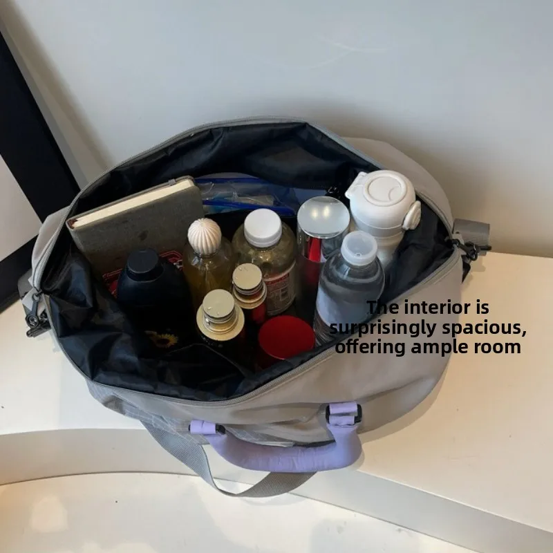 حقيبة كتف نسائية جديدة للركاب، خفيفة الوزن، سعة كبيرة، حقيبة كروس مريحة ومتعددة الاستخدامات، حقيبة مدرب