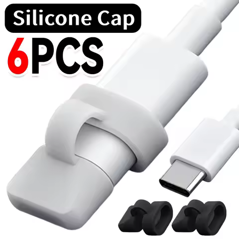 Silicone Dust Plug Cover for Type C Lighting Charging Cable Universal for Apple Android Micro Charging Port Dustproof Protector