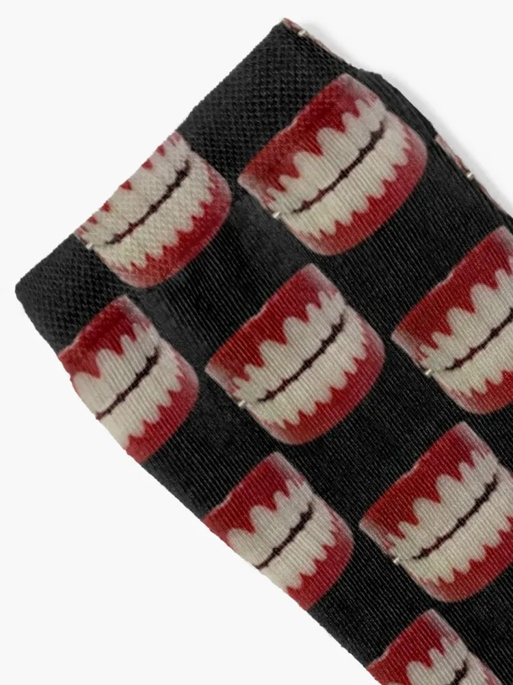 Funny Chatter Teeth Socks with print Men's gift Socks Male Women's