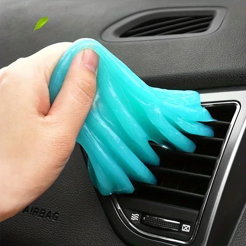 2 Pcs Car Cleaning Soft Rubber Upholstery Supplies Agent Cleaning Cleaning Talisman Home Dust Car Vacuum Dust Sticky Dust Mud