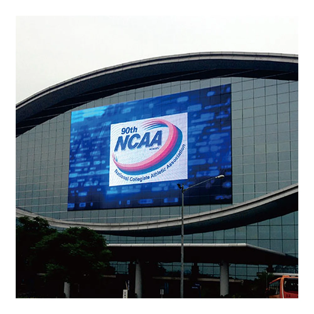 Big Outdoor Advertising Screen Big Ad Display P6 Outdoor Led Screen Led Wall Outside 3D Advertising Display Screens